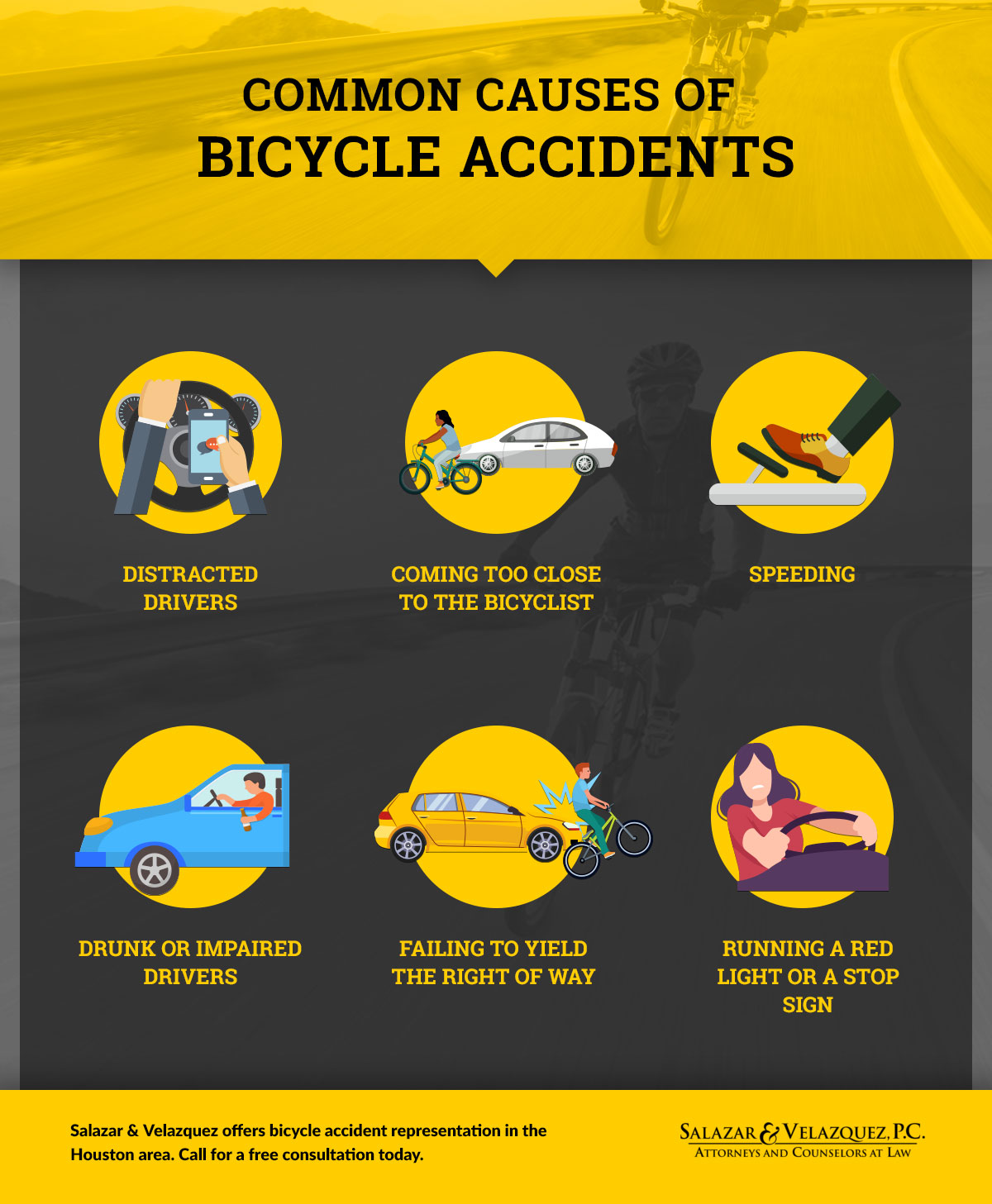 Common Causes of Bicycle Accidents
