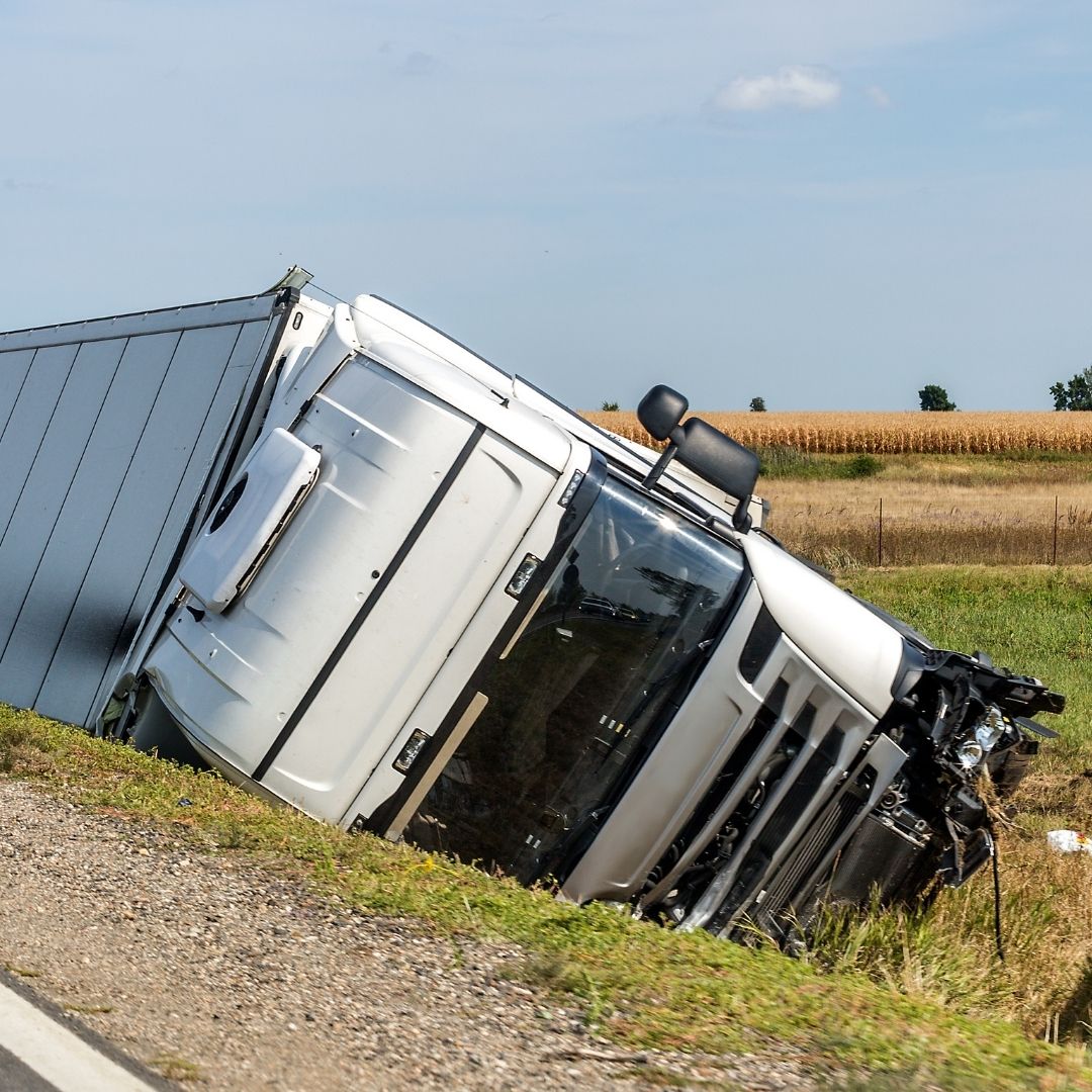 truck rollover