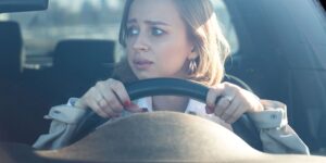 nervous driver