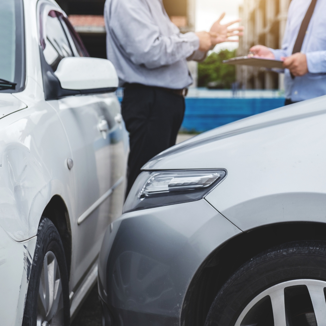 Exchanging information after a car accident