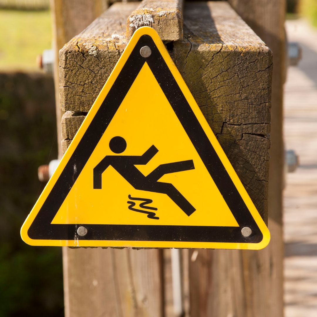 Wet Floor Caution sign