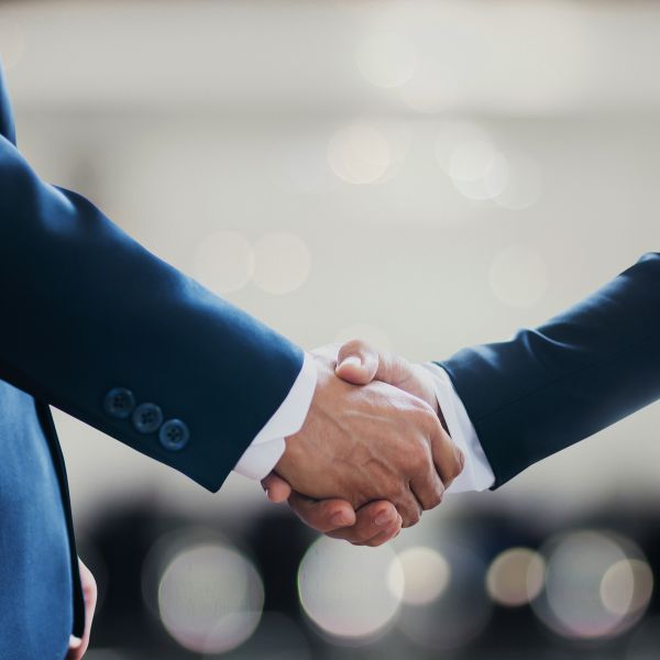 a handshake