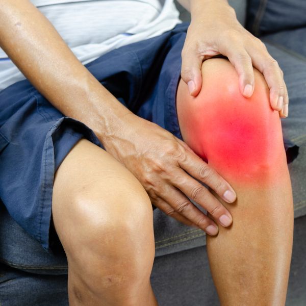 An injured knee