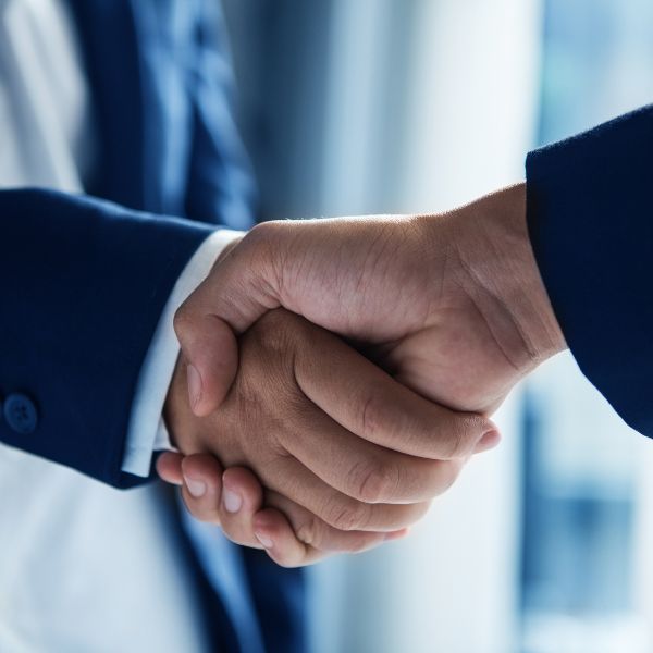 A handshake