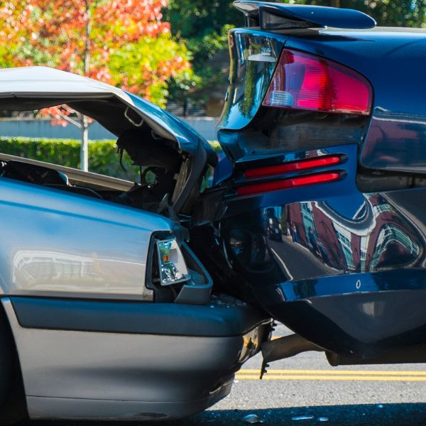 rear end crash