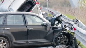 Mutli vehicle car crash
