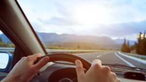 Person driving