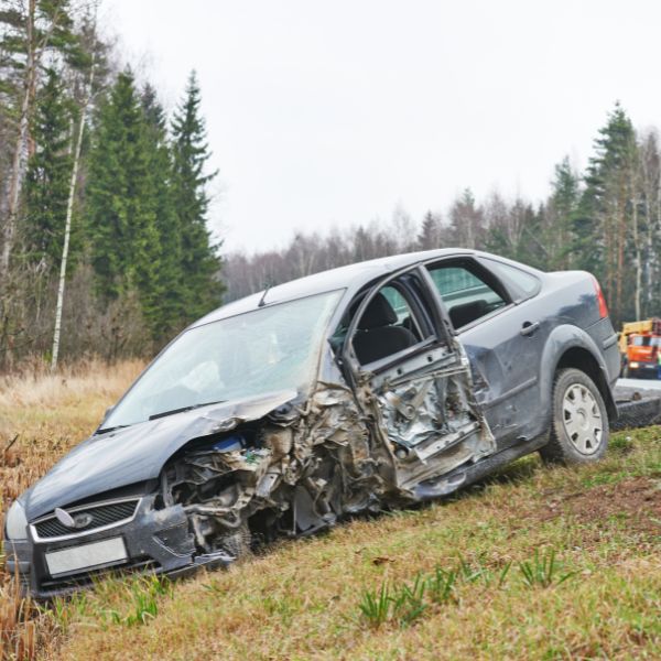 A car accident