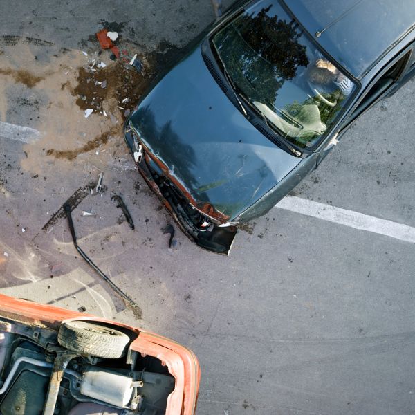 A car accident
