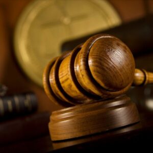 A judge gavel