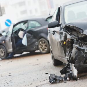 A severe car crash