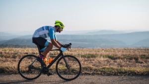 A cyclist