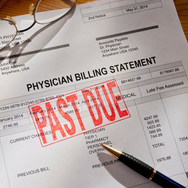 A bill that is past due