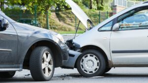 A two car crash