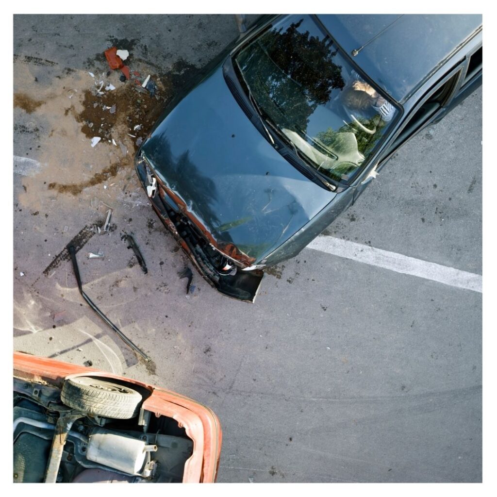Un accidente de tráfico grave