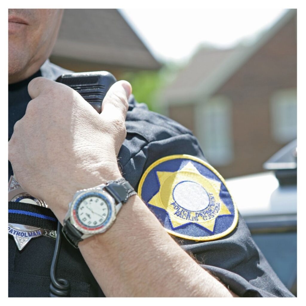A police officer