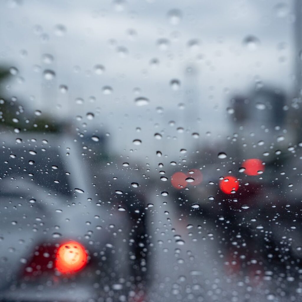 A rainy day