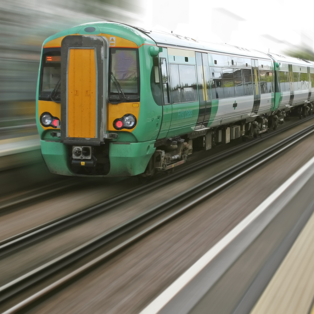 A fast train
