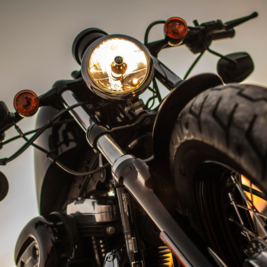 A motorcycle