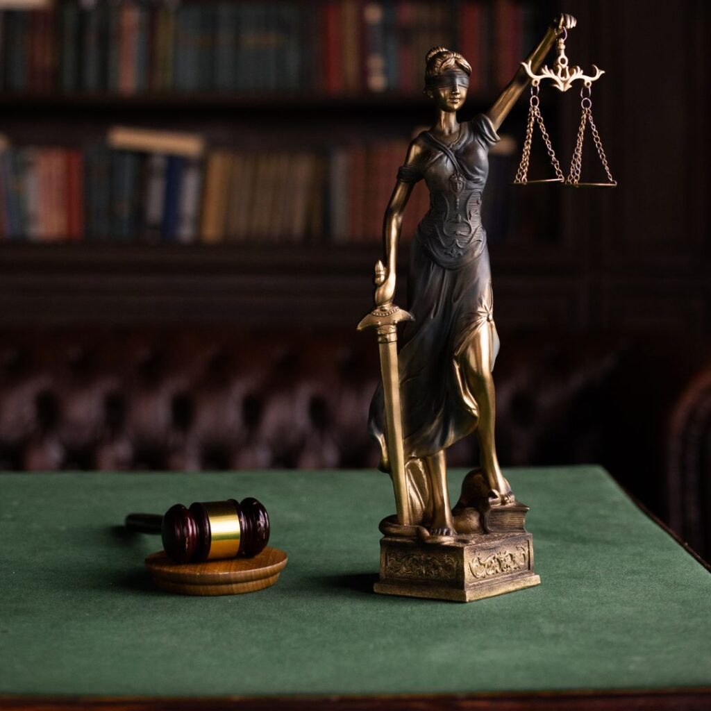 Statue of lady justice