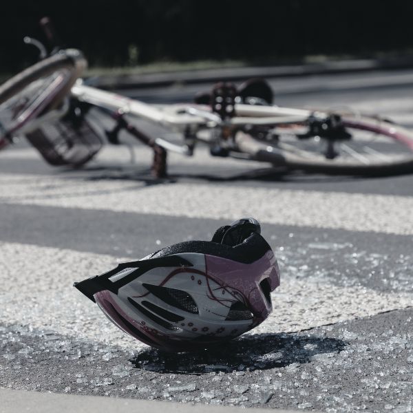 A bicycle on the road