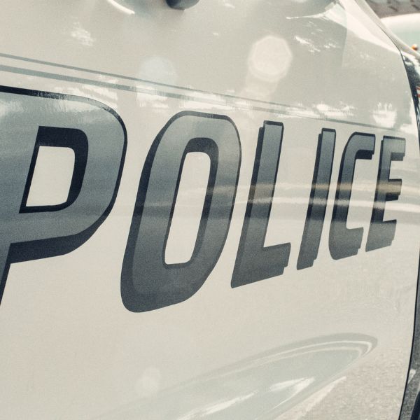 A police car