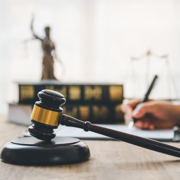 A judge gavel