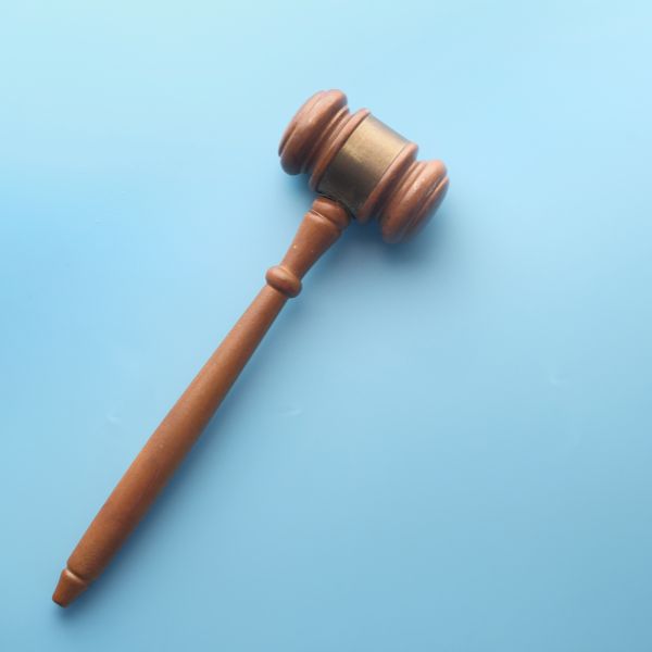 A judge gavel