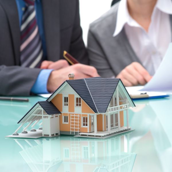 A house figurine