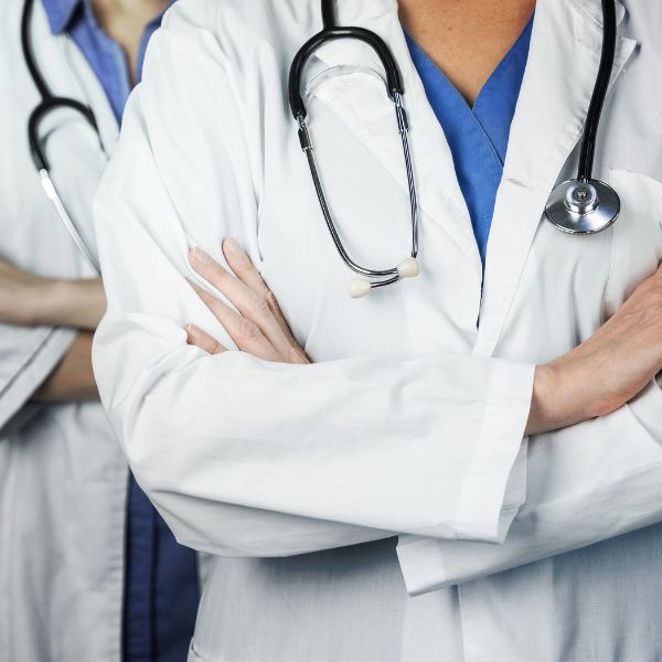 Médicos orgullosos