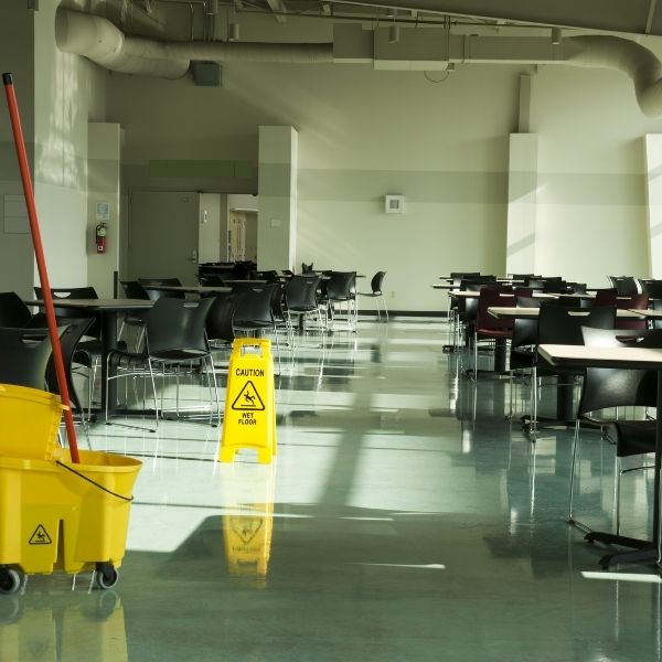 A cafeteria