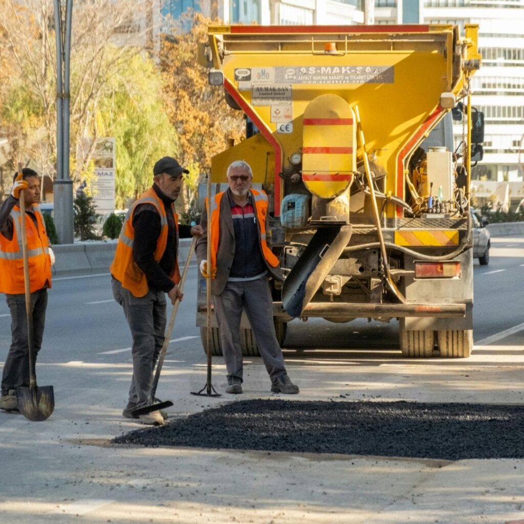 Un equipo de obreros de la construcción.