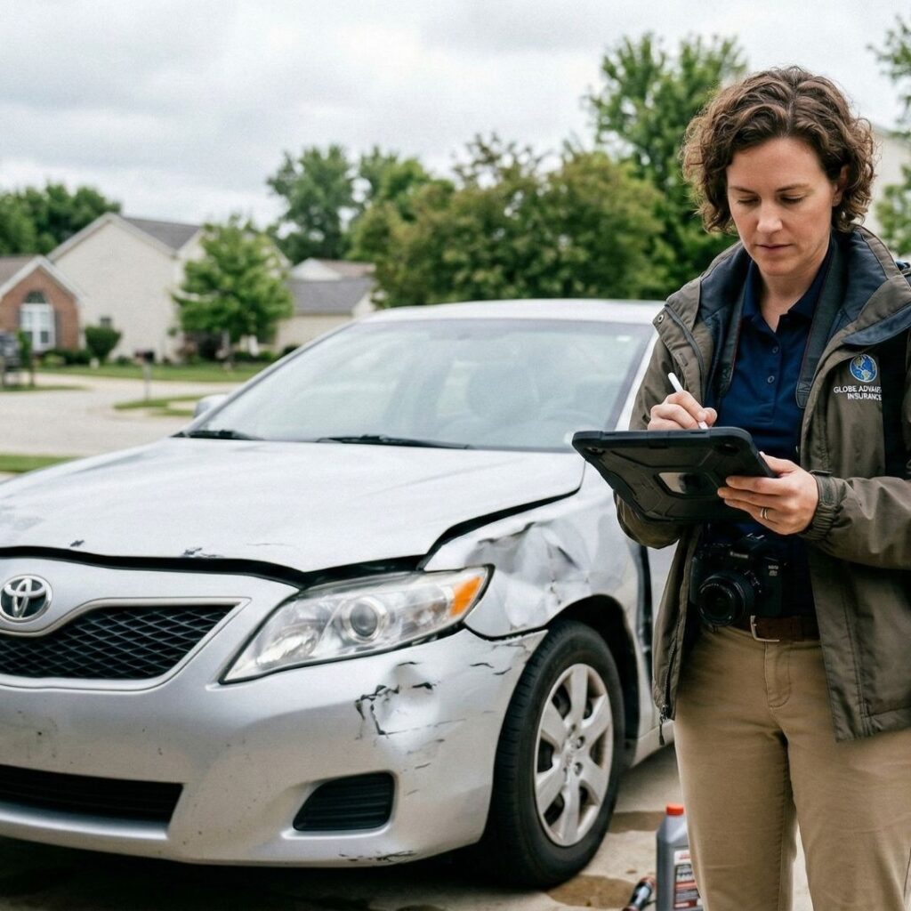 An insurance adjuster