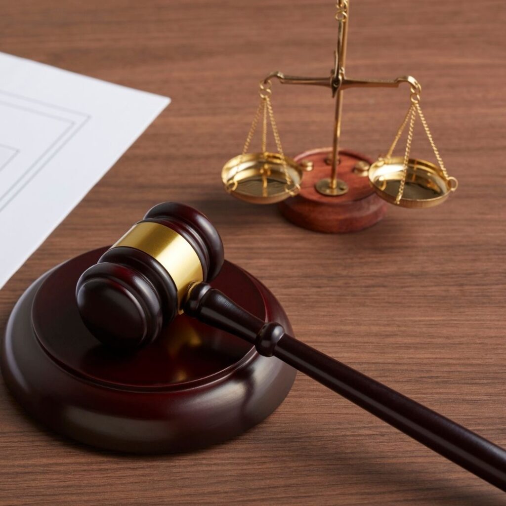 A judge gavel