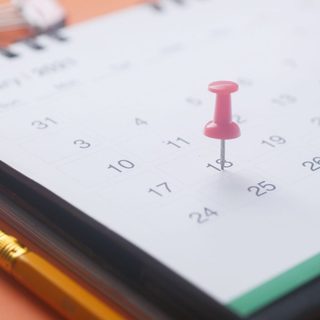 A calendar