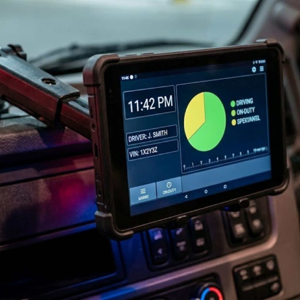 truck driver screen
