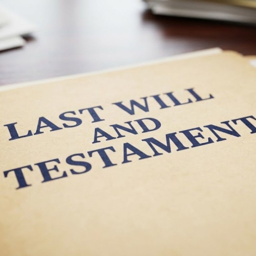last will and testament
