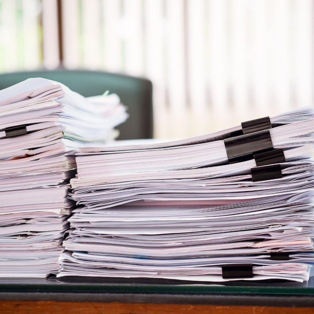 paperwork