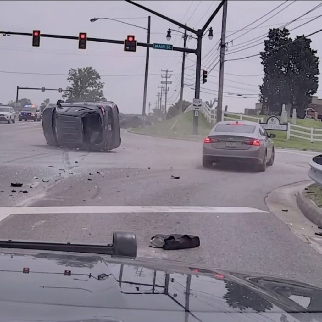 dash camera footage