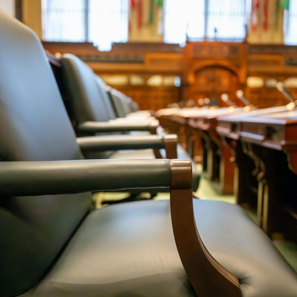 courtroom chairs