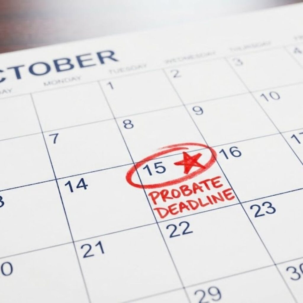 calendar with date circled